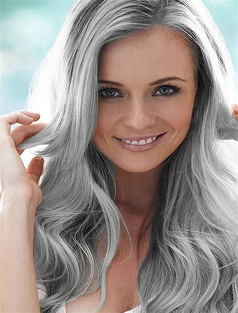 grey hair hair styles